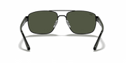 G-15 Green Lenses, Polished Black Frame