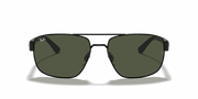 G-15 Green Lenses, Polished Black Frame