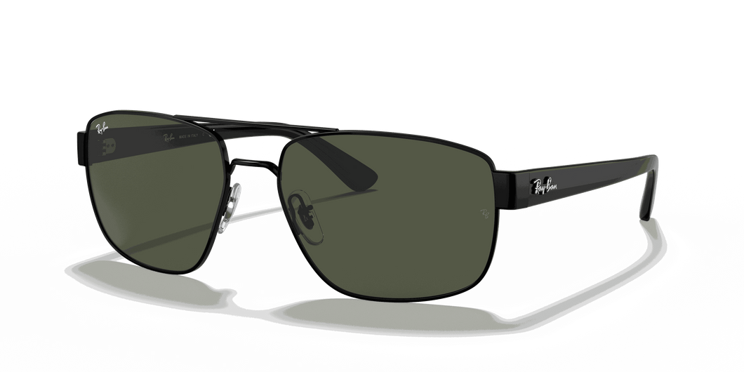 [G-15 Green Lenses, Polished Black Frame]