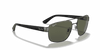 [G-15 Green Lenses, Polished Gunmetal Frame]