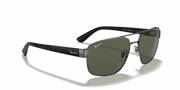 G-15 Green Lenses, Polished Gunmetal Frame