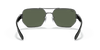 [Green Classic Lenses, Polished Gunmetal Frame]