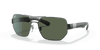 [Green Classic Lenses, Polished Gunmetal Frame]