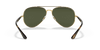 [G-15 Green Lenses, Polished Arista Gold Frame]