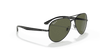 [G-15 Green Lenses, Polished Black Frame]