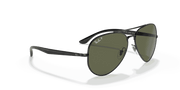 G-15 Green Lenses, Polished Black Frame