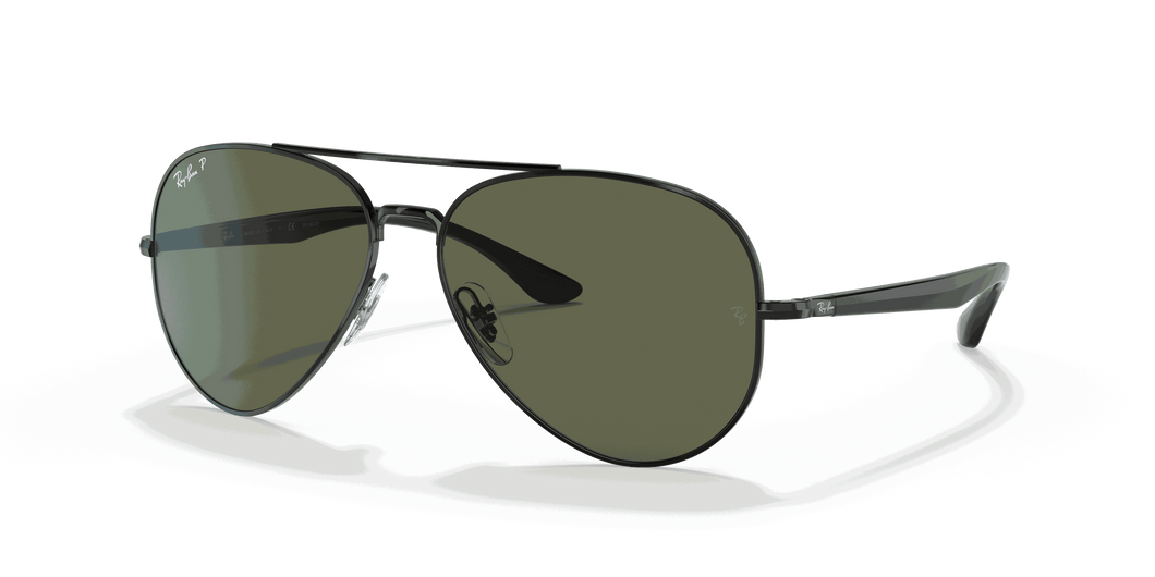 [G-15 Green Lenses, Polished Black Frame]