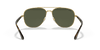 [G-15 Green Lenses, Polished Arista Gold Frame]