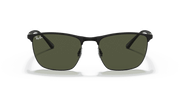 Green Lenses, Matte Black Frame