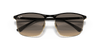 [Clear Grey Lenses, Polished Black On Gold Frame]