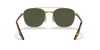 [Green Lenses, Polished Arista Gold Frame]