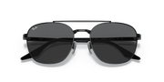 Dark Grey Lenses, Polished Black Frame