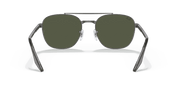 Green Lenses, Polished Gunmetal Frame