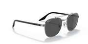 Dark Grey Lenses, Polished Gunmetal Frame