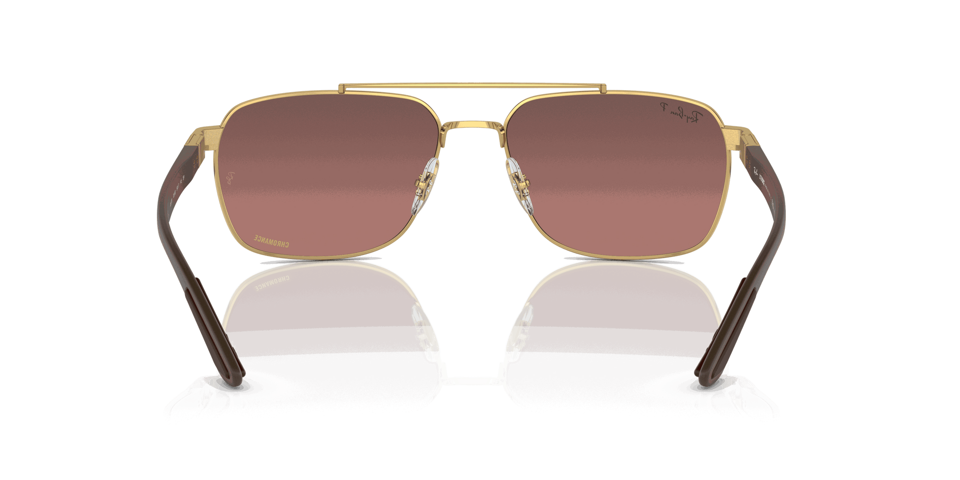 [Purple/Gold Lenses, Polished Arista Gold Frame]