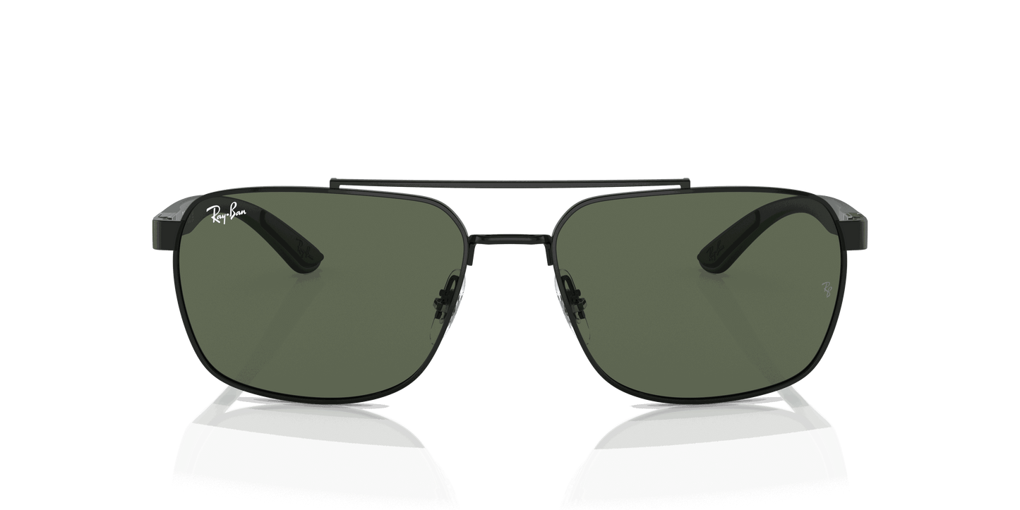 [Dark Green Lenses, Polished Black Frame]