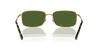 [Dark Green Lenses, Polished Gold Frame]