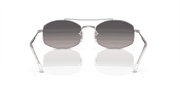 Light Grey Lenses, Polished Silver Frame