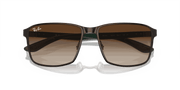 Brown Lenses, Polished Brown On Gunmetal Frame