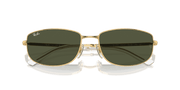 Green Lenses, Polished Arista Gold Frame