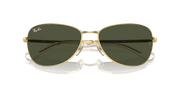 Green Lenses, Polished Arista Gold Frame