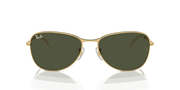 Green Lenses, Polished Arista Gold Frame