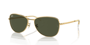 Green Lenses, Polished Arista Gold Frame