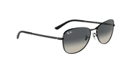 Grey Lenses, Polished Black Frame