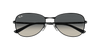 [Grey Lenses, Polished Black Frame]