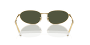 Green Lenses, Polished Arista Gold Frame