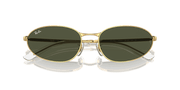 Green Lenses, Polished Arista Gold Frame