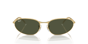 Green Lenses, Polished Arista Gold Frame