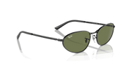 Dark Green Lenses, Polished Black Frame