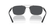 Dark Grey Lenses, Polished Gunmetal Frame