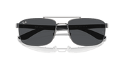 Dark Grey Lenses, Polished Gunmetal Frame