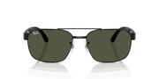 G-15 Green Lenses, Polished Black Frame