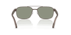 [Green Mirror Silver Lenses, Polished Copper Frame]