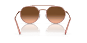 Pink/Brown Lenses, Polished Copper Frame