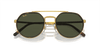 [Green Lenses, Polished Legend Gold Frame]