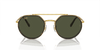 [Green Lenses, Polished Legend Gold Frame]