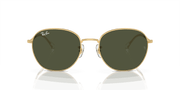 Green Lenses, Polished Arista Gold Frame