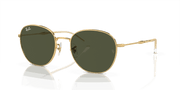 Green Lenses, Polished Arista Gold Frame