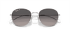 [Grey Lenses, Polished Silver Frame]