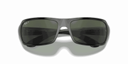 G-15 Green Lenses, Polished Black Frame