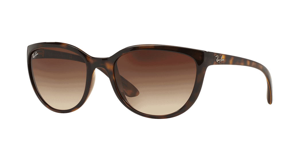 [Brown Lenses, Polished Light Havana Frame]