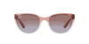 [Brown/Violet Lenses, Polished Light Brown Frame]