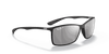 [Silver Lenses, Matte Black Frame]