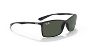 Green Classic Lenses, Polished Black Frame