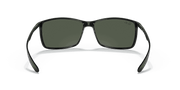 Green Classic Lenses, Polished Black Frame