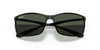 [Green Classic Lenses, Polished Black Frame]